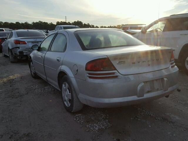 1B3EL46X76N178297 - 2006 DODGE STRATUS SX SILVER photo 3