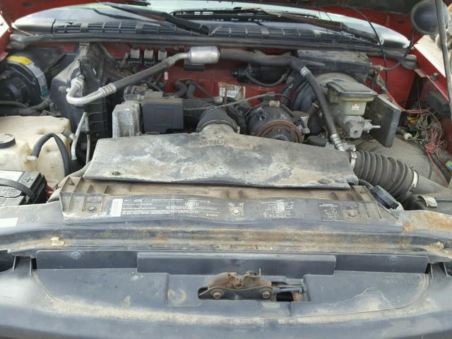 1GCCS1442SK143873 - 1995 CHEVROLET S TRUCK S1 RED photo 7