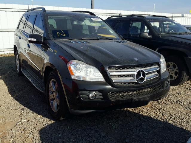 4JGBF71E58A347223 - 2008 MERCEDES-BENZ GL 450 4MA BLACK photo 1