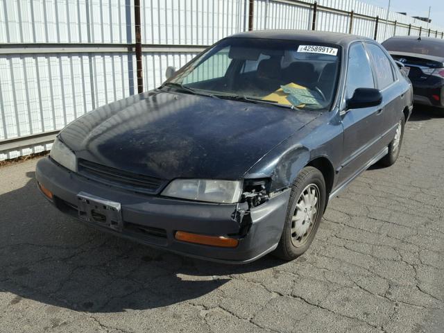 1HGCD5656TA036230 - 1996 HONDA ACCORD EX GREEN photo 2