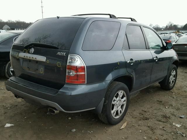 2HNYD18696H508701 - 2006 ACURA MDX TOURIN GRAY photo 4