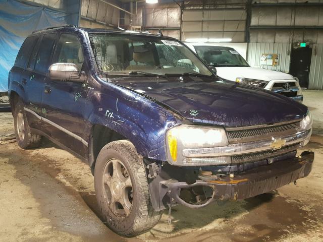 1GNDS13S372257156 - 2007 CHEVROLET TRAILBLAZE BLUE photo 1