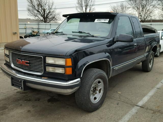 1GTGK29J2VE537396 - 1997 GMC SIERRA K25 BLACK photo 2