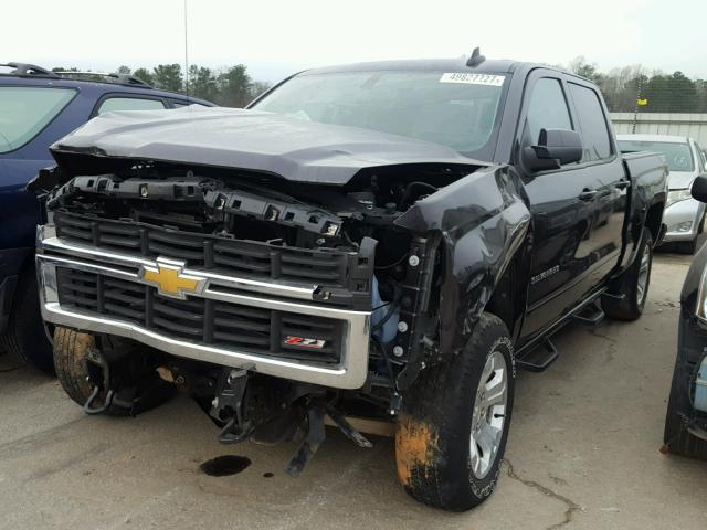 3GCUKREC5FG518841 - 2015 CHEVROLET SILVERADO CHARCOAL photo 2