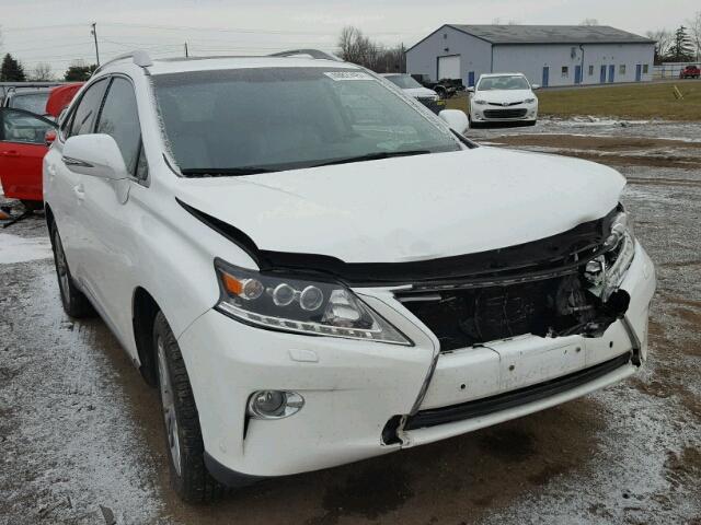 JTJBC1BA5D2442162 - 2013 LEXUS RX 450 WHITE photo 1