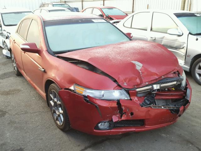 19UUA76698A006356 - 2008 ACURA TL TYPE S RED photo 1