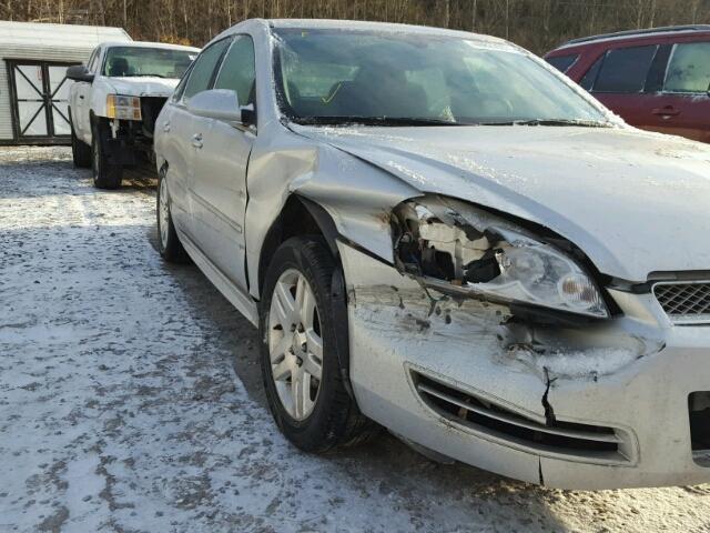 2G1WB5E3XE1153980 - 2014 CHEVROLET IMPALA LIM SILVER photo 9