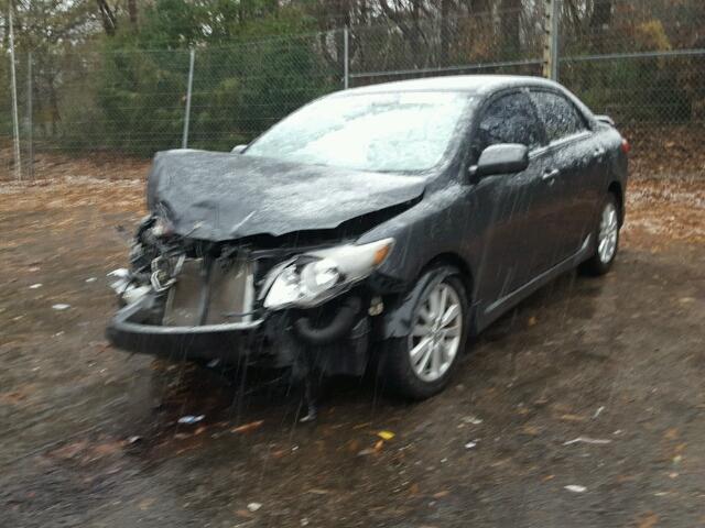 1NXBU40E49Z164885 - 2009 TOYOTA COROLLA BA CHARCOAL photo 2