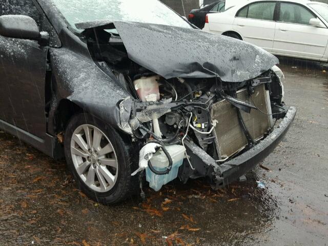 1NXBU40E49Z164885 - 2009 TOYOTA COROLLA BA CHARCOAL photo 9