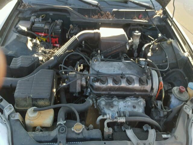 2HGEJ661XYH572031 - 2000 HONDA CIVIC BASE GREEN photo 7