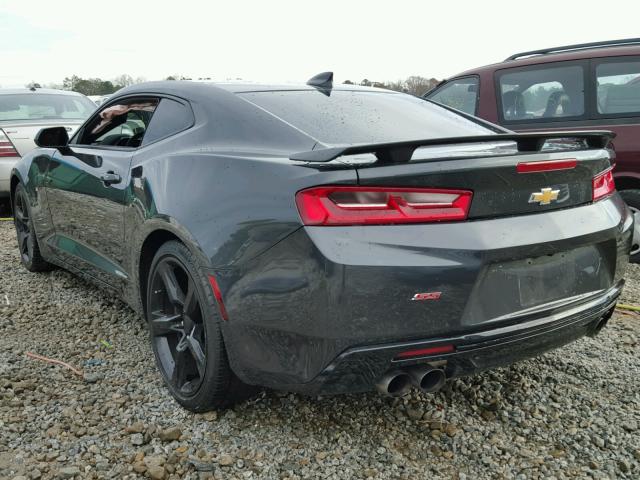 1G1FF1R77H0133292 - 2017 CHEVROLET CAMARO SS GRAY photo 3