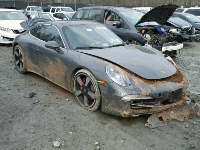 WP0AB2A94ES121259 - 2014 PORSCHE 911 CARRER GRAY photo 1