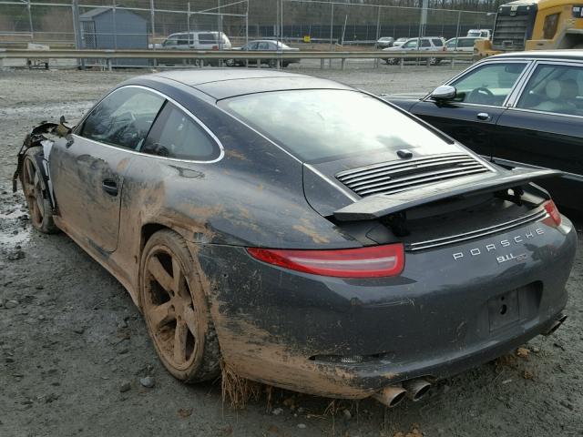 WP0AB2A94ES121259 - 2014 PORSCHE 911 CARRER GRAY photo 3