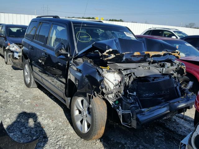 1C4NJPFA1ED563120 - 2014 JEEP PATRIOT LA BLACK photo 1