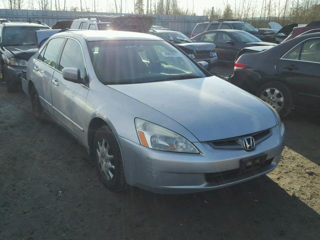 1HGCM56445A039508 - 2005 HONDA ACCORD LX SILVER photo 1