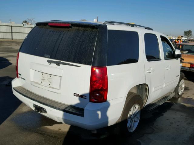 1GKS1AE07BR232893 - 2011 GMC YUKON SLE WHITE photo 4