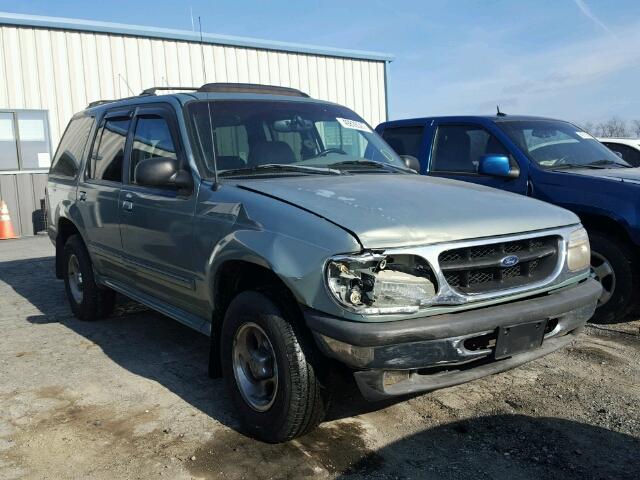 1FMZU34E2WUB46061 - 1998 FORD EXPLORER GREEN photo 1