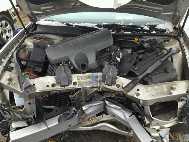 2G4WD582581202409 - 2008 BUICK LACROSSE C SILVER photo 7