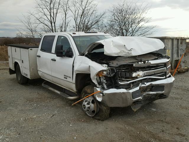 1GB4KYC81FF176318 - 2015 CHEVROLET SILVERADO WHITE photo 1