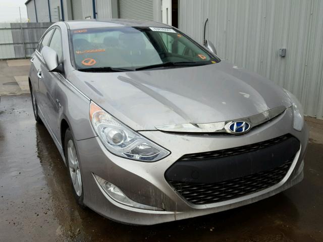 KMHEC4A44DA066861 - 2013 HYUNDAI SONATA HYB SILVER photo 1