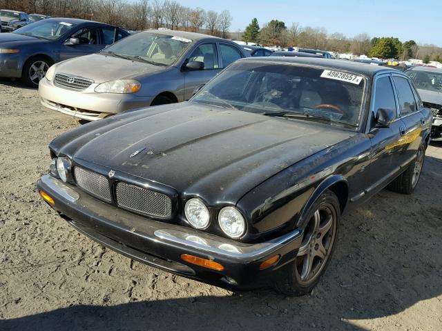 SAJDA15B13MF56737 - 2003 JAGUAR XJR BLACK photo 2