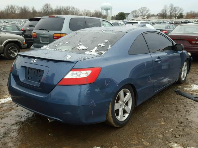 2HGFG11887H512550 - 2007 HONDA CIVIC EX GRAY photo 4