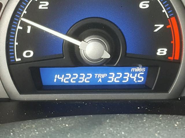 2HGFG11887H512550 - 2007 HONDA CIVIC EX GRAY photo 8