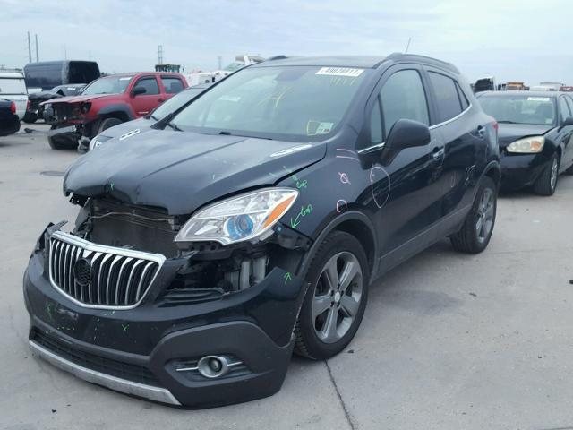 KL4CJBSB7DB118040 - 2013 BUICK ENCORE CON BLACK photo 2