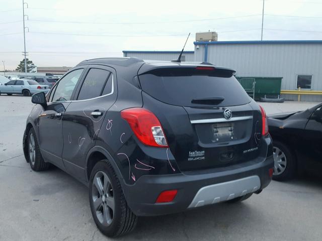 KL4CJBSB7DB118040 - 2013 BUICK ENCORE CON BLACK photo 3