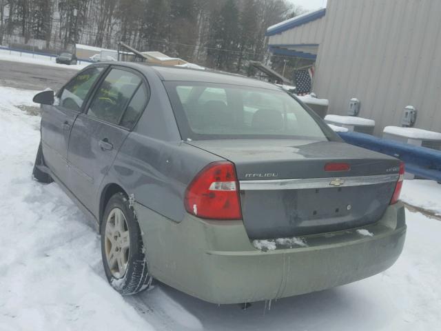 1G1ZT518X6F178853 - 2006 CHEVROLET MALIBU LT GRAY photo 3