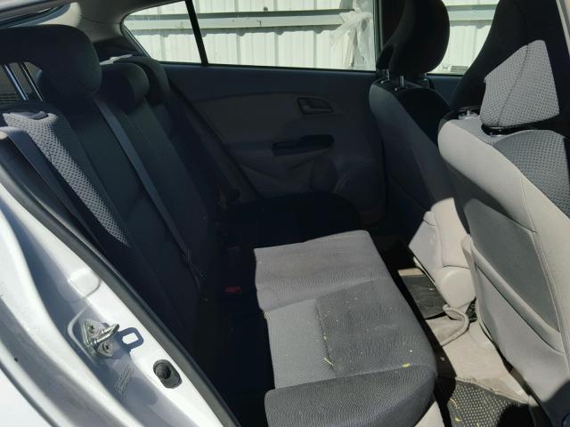 JHMZE2H79AS038675 - 2010 HONDA INSIGHT EX WHITE photo 6