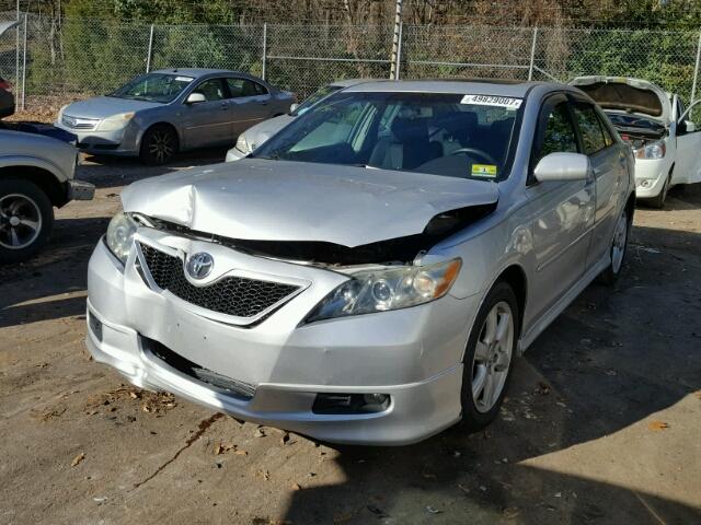4T1BE46K89U812447 - 2009 TOYOTA CAMRY BASE SILVER photo 2