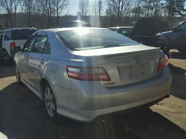 4T1BE46K89U812447 - 2009 TOYOTA CAMRY BASE SILVER photo 3