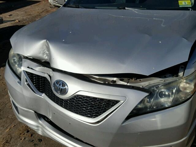 4T1BE46K89U812447 - 2009 TOYOTA CAMRY BASE SILVER photo 9