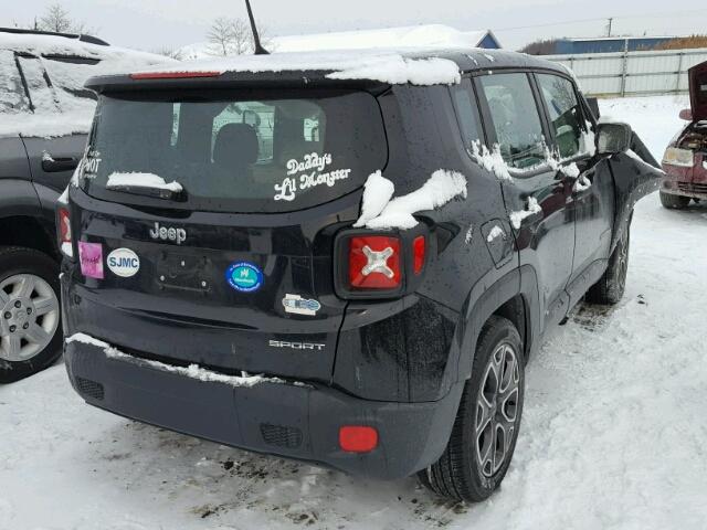 ZACCJAAT5FPB23613 - 2015 JEEP RENEGADE S Qara foto 4