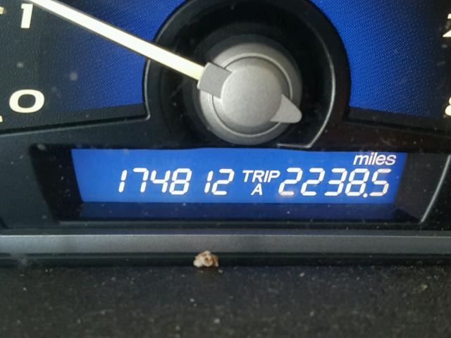 2HGFG12847H529344 - 2007 HONDA CIVIC EX წითელი ფოტო 8