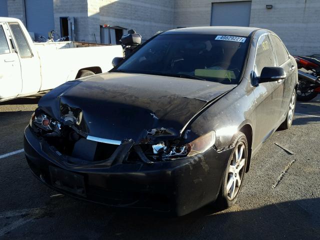 JH4CL96895C008611 - 2005 ACURA TSX BLACK photo 2