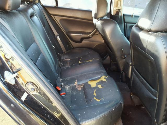 JH4CL96895C008611 - 2005 ACURA TSX BLACK photo 6