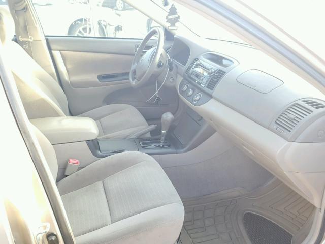 4T1BE32K16U146737 - 2006 TOYOTA CAMRY LE BEIGE photo 5