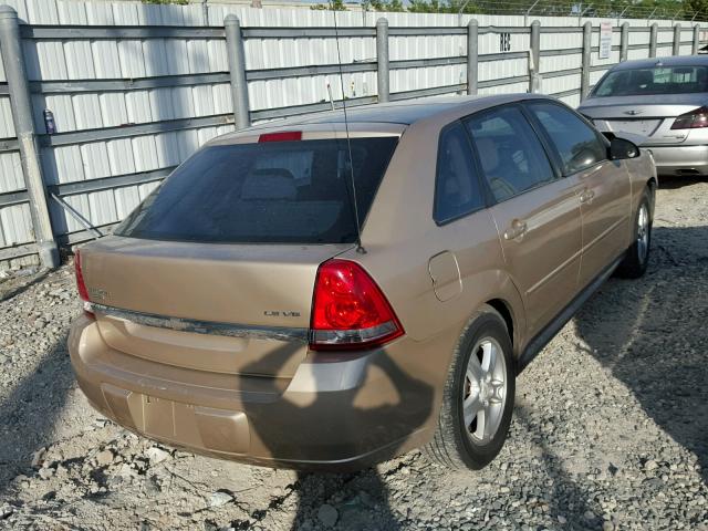 1G1ZT64804F238864 - 2004 CHEVROLET MALIBU MAX GOLD photo 4