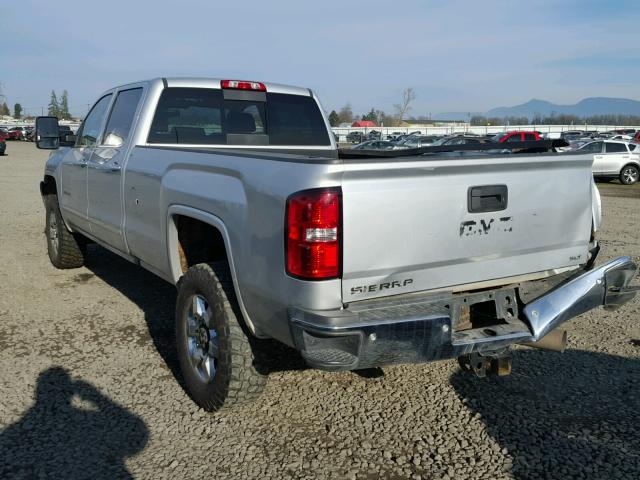 1GT42XE83GF222641 - 2016 GMC SIERRA K35 SILVER photo 3