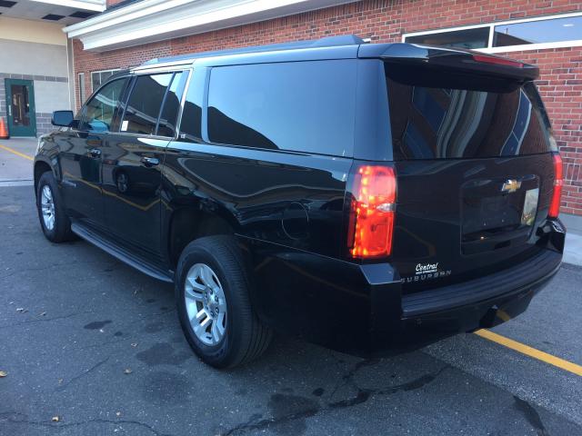 1GNSKJKC5FR121232 - 2015 CHEVROLET SUBURBAN K BLACK photo 3