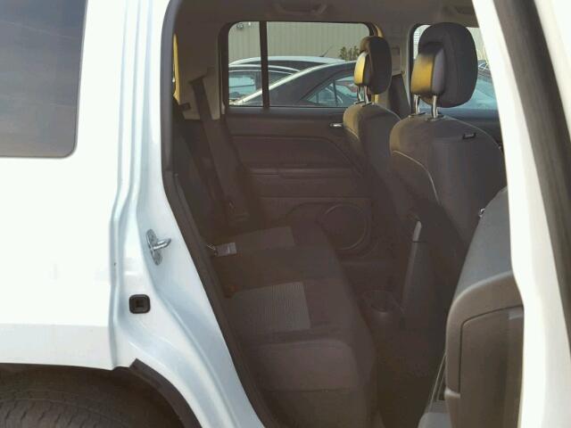 1C4NJRBB7ED731112 - 2014 JEEP PATRIOT SP WHITE photo 6