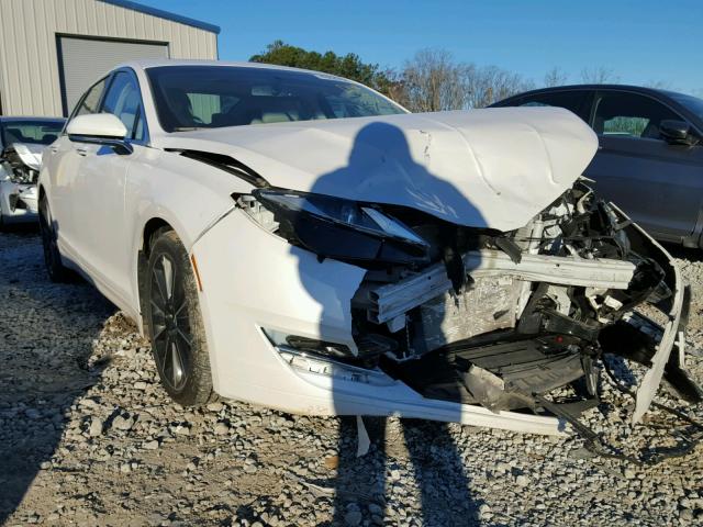 3LN6L2JKXGR627081 - 2016 LINCOLN MKZ WHITE photo 1