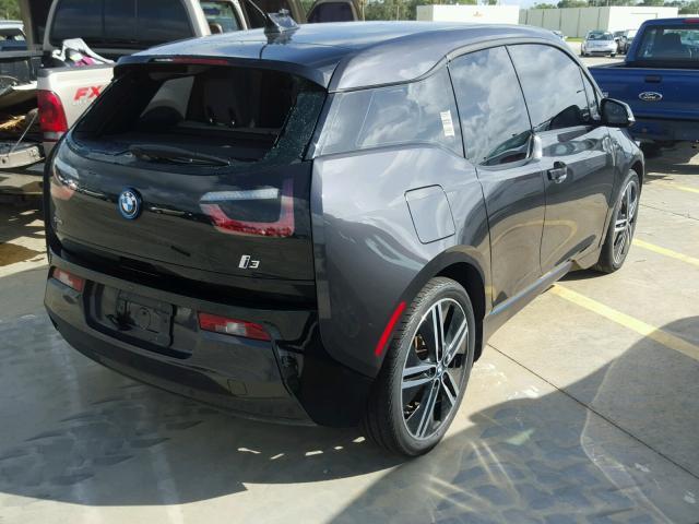 WBY1Z4C5XEV275974 - 2014 BMW I3 REX CHARCOAL photo 4