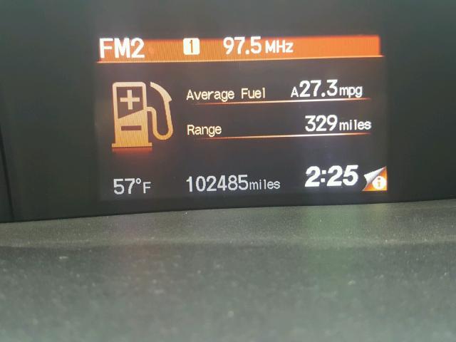 2HGFG3A85CH544507 - 2012 HONDA CIVIC EX წითელი ფოტო 8