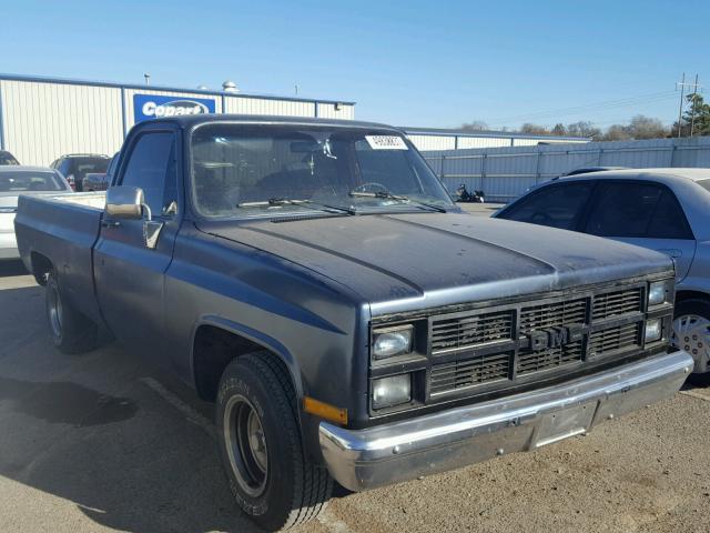 1GTDC14H7EJ527968 - 1984 GMC C1500 BLUE photo 1