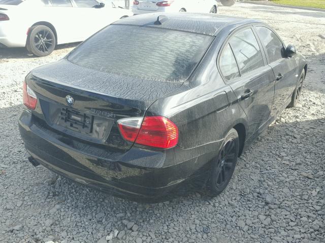 WBAVC935X7K032880 - 2007 BMW 328 XI BLACK photo 4