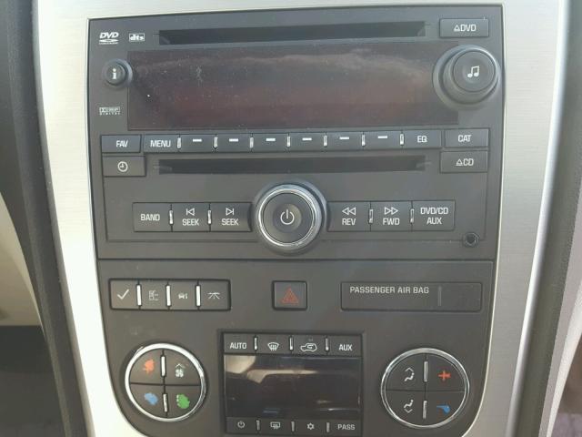 1GKER23758J263420 - 2008 GMC ACADIA SLT ბურგუნდია ფოტო 9