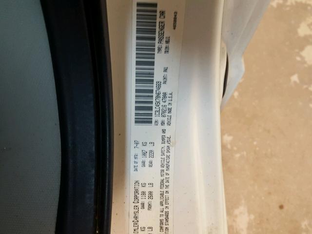 1C3LC45K78N674669 - 2008 CHRYSLER SEBRING WHITE photo 10